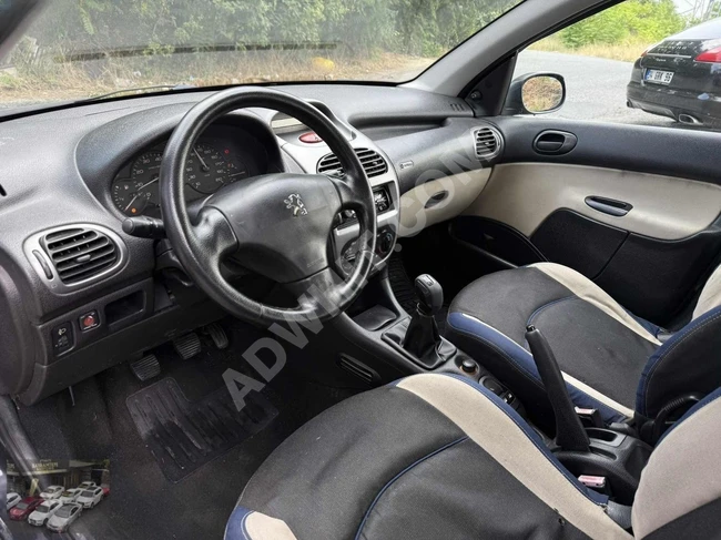 BAYRAMTEPE OTO DAN 2005 PEUGEOT 206 HASAR KAYITSIZ UYGUN FİYAT