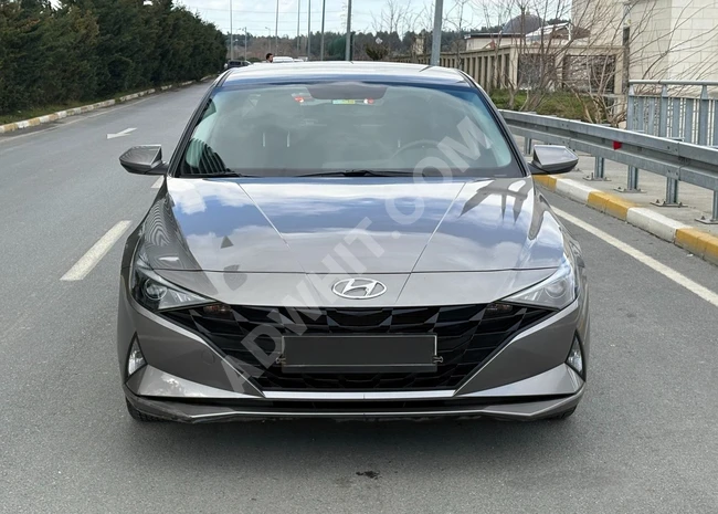 2021 ELANTRA BENZİNLİ OTOMATİK-DEĞİŞENSİZ-KAZASIZ-DERİ KOLTUK