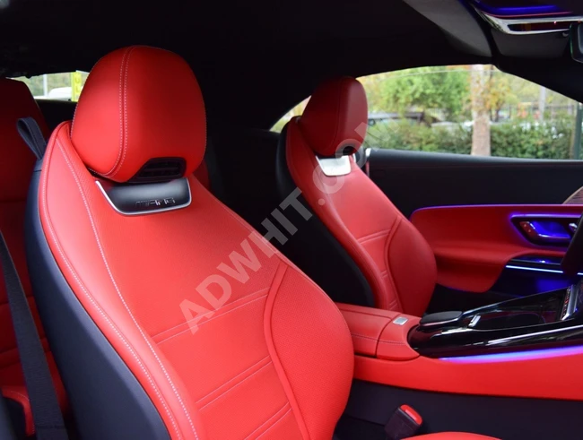 سيارة MERCEDES SL43 AMG SPOR EGZOZ موديل 2023 - نظام صوت BURMASTER