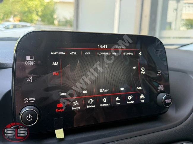 سيارة موديل 2023 EGEA CROSS 1.4 FIRE URBAN بدون أخطاء، بدون طلاء، بدون تبديل قطع