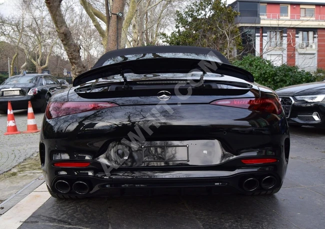 سيارة MERCEDES SL43 AMG SPOR EGZOZ موديل 2023 - نظام صوت BURMASTER