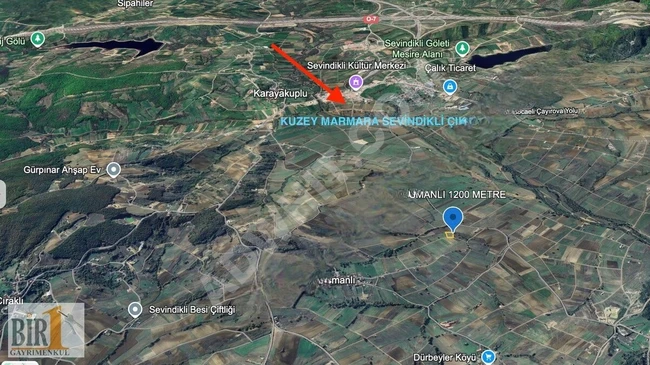 KÖRFEZ OSMANLI KÖYÜNDE SATILIK ARSA