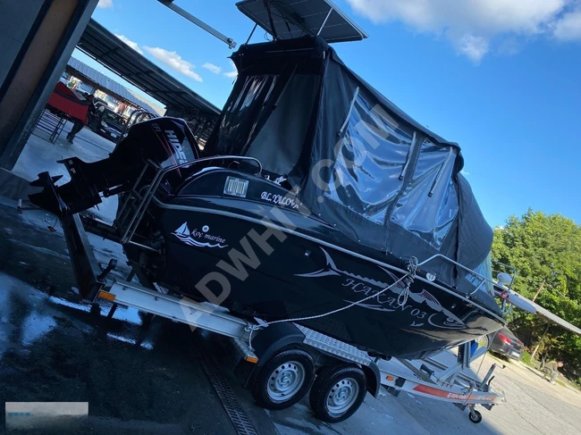 ERLER OTO SIFIR KOÇ MARİNE 5.80 GEZİ TEKNESİ 60 HP TAKASLI