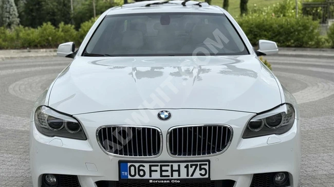 BMW 5.20d EXCLUSİVE M SPORT F10 KUSURSUZ EMSALSİZ TEMİZLİKTE