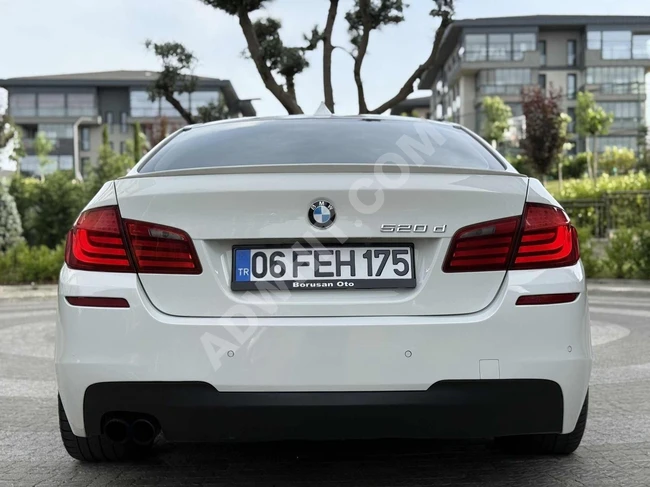 BMW 5.20d EXCLUSİVE M SPORT F10 KUSURSUZ EMSALSİZ TEMİZLİKTE