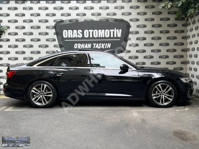 ORAS'DAN 2025 MODEL AUDİ A6 40 TDI S LİNE BOYASIZZ NAVİGASYONLU