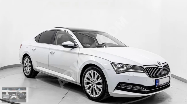 HATASIZ/2020/22.000 KM/SKODA/SUPER B/PRESTİGE/DSG/BEYAZ/İÇİ BEJ/