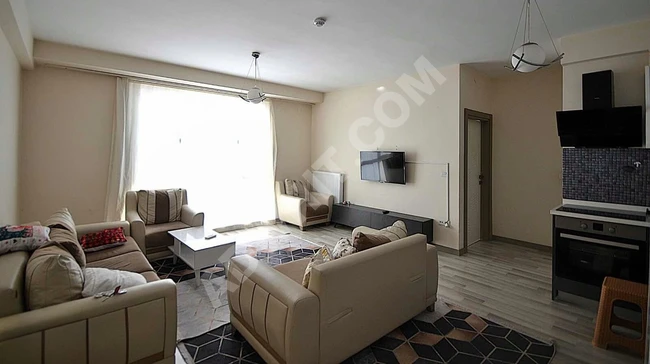 ÇAMUR'DAN AİRPORT24 GÜVENLİKLİ VE OTOPARKLI SİTEDE KİRALIK 1+1