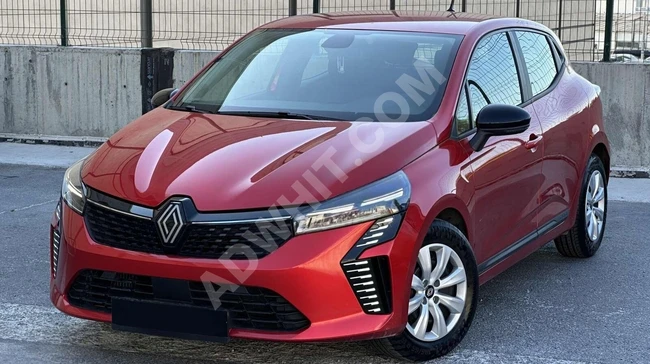 2024 RENAULT CLİO 1.0 TCE EQUİLİBRE KIRMIZI HATASIZ BOYASIZ