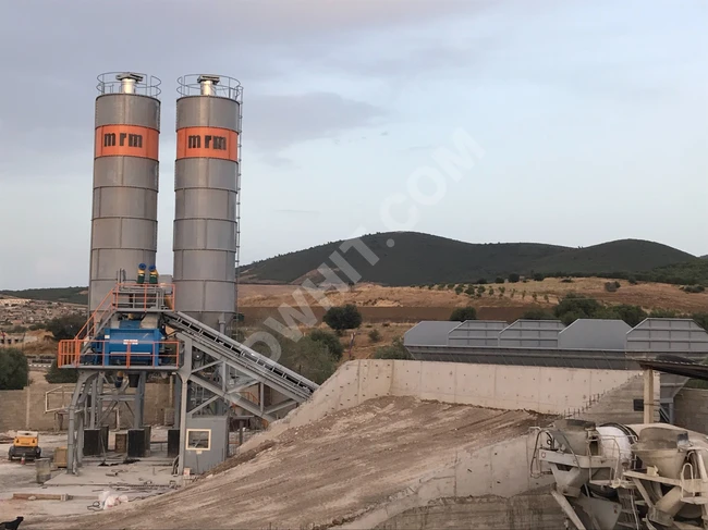 MRM 100C Sabit Hazır Beton Tesisi