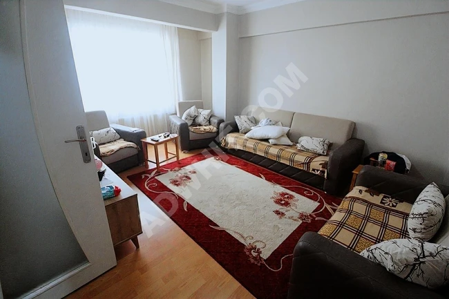 Spacious 3+1 apartment with a balcony, close to the street, for sale by BÜŞRA Real Estate Company.