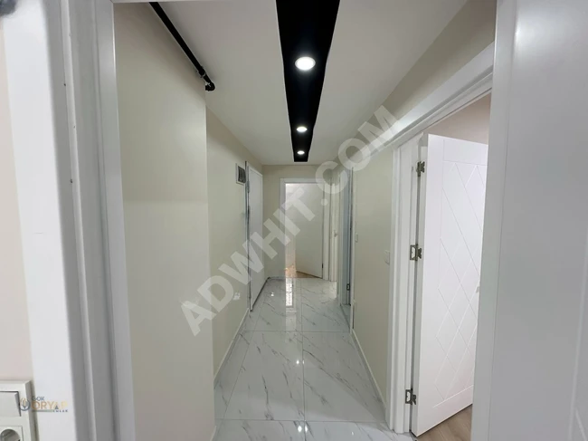 شقة فاخرة جديدة صفر 2+1 مدخل مرتفع للبيع من GÖK ORYAP، صافي المساحة 75 متر مربع!