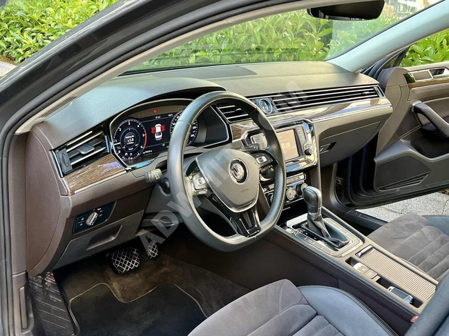 2016DİZEL OTOMATİK CAM TAVAN+HAYALET+İÇİ KAHVE 118.000 KM PASSAT