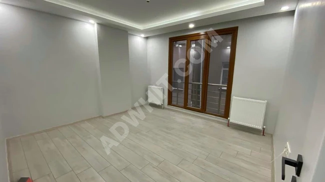 New 2+1 apartment for sale, middle floor, overlooking MASLAKÇEŞME Street, front facade in İNÖNÜ neighborhood.