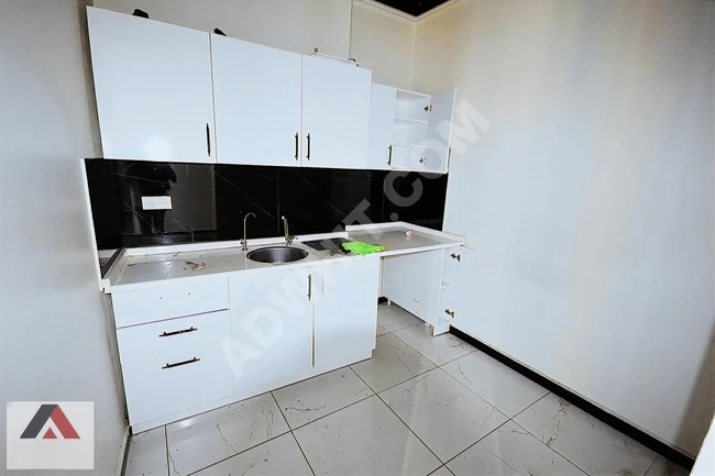 Full floor office for rent in a new building with an area of 160 square meters on HALKALI street.