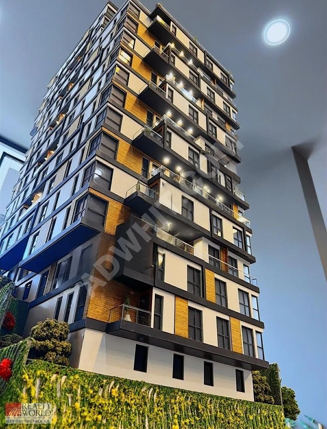 شقة 1+1 فاخرة للغاية للبيع في سكن فاخر في KAĞITHANE حي MERKEZ