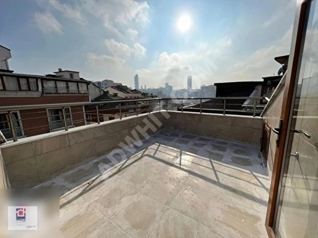 For sale: 3+1 duplex with terrace - has a separate title deed in KAĞITHANE.