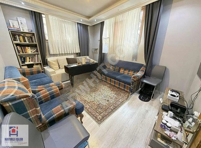 2+1 apartment for sale, in a new building, close to the street in ORTABAYIR Square.