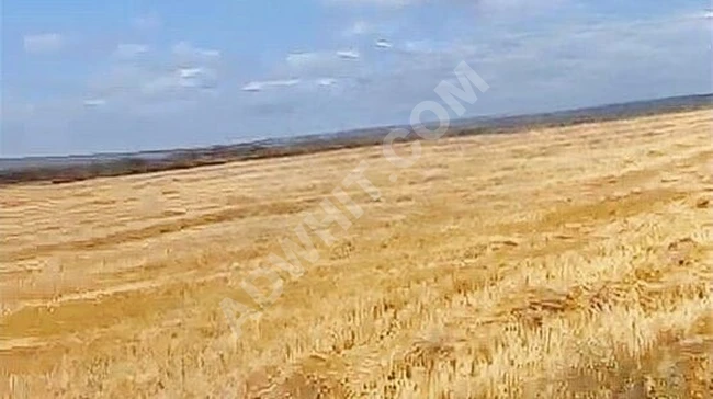 Land for sale with an area of 1134 square meters, can be exchanged for a car, street frontage, in SARAY EDİRKÖY.