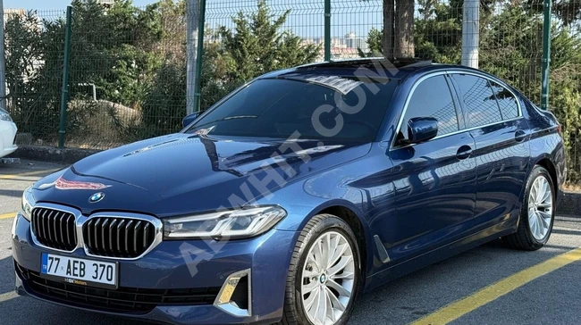 Bİ MOTORS'TAN 2021 BMW 5.20 İ LUXURY LİNE HAYALET,VAKUM,TABA+