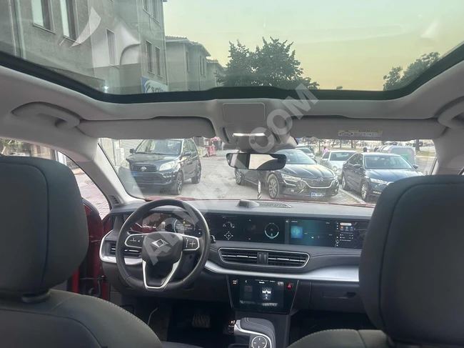 2024 TOGG T10X FULL CAM TAVAN MERİDYEN BOYASIZ ORJ. 15.000 KM'DE