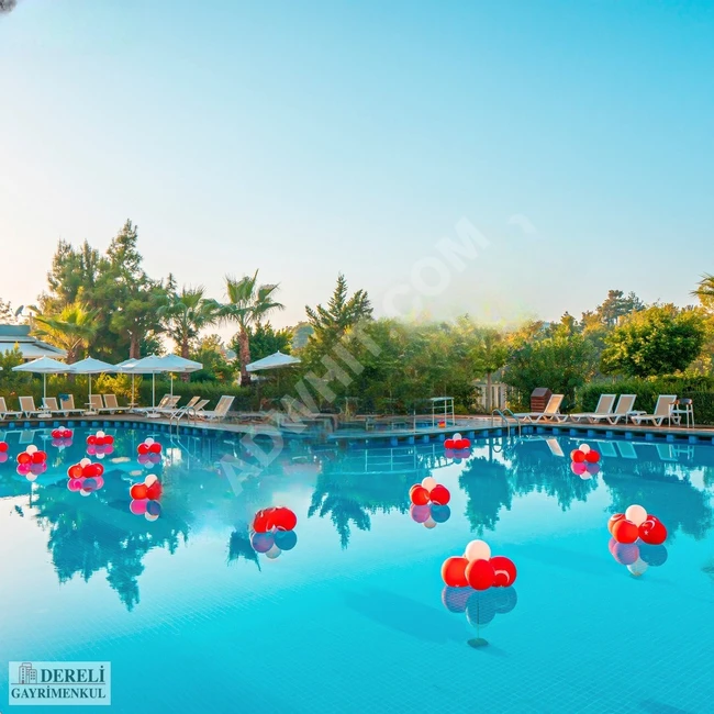 For sale: 1+1 apartment from September 3rd to 17th at the luxurious Modern SARAYLAR Hotel, certified halal.