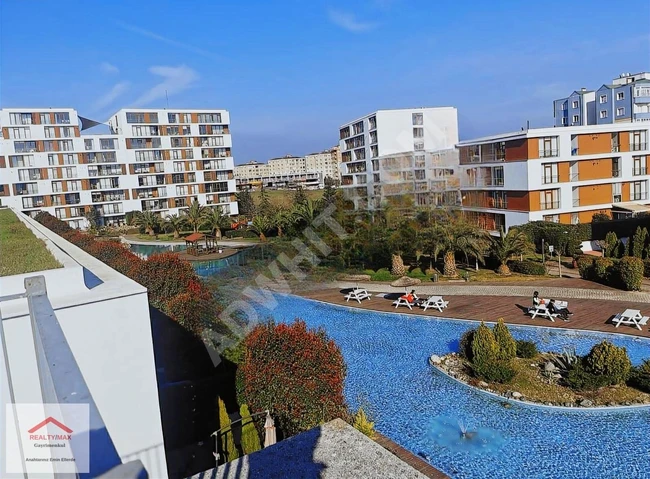 شقة 1+1 بمجمع سكني في Kutköy مع مسبح وحراسة أمنية
