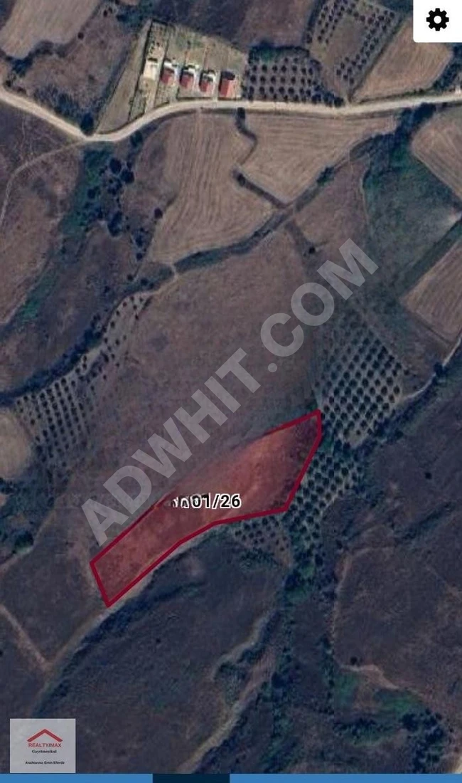 Agricultural land for sale with an area of 6,854 square meters in BALIKESİR ERDEK