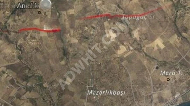 ŞARKÖY TEPEKÖY; ERİKLİCE SINIRINDA 3955 m2 SATILIK TARLA