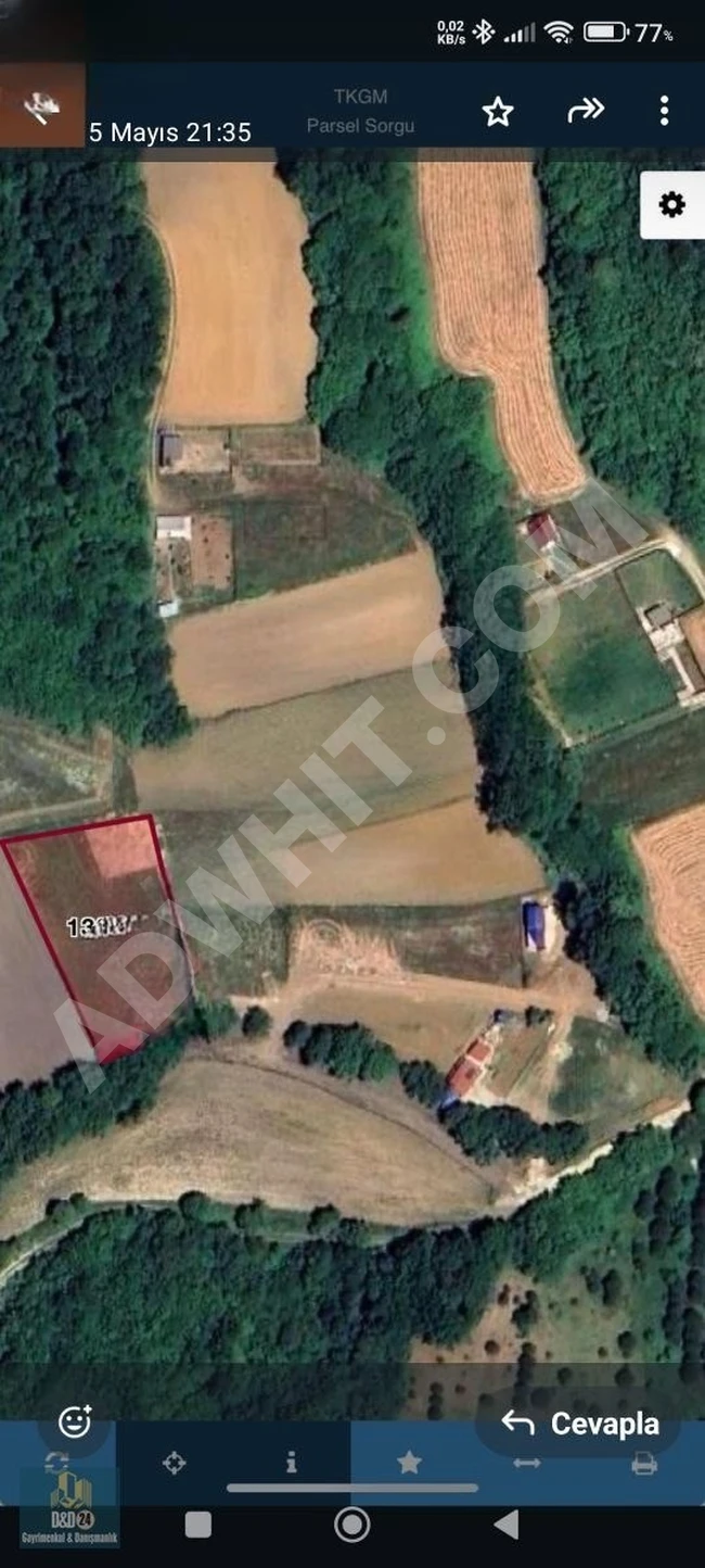 Çatalca Akalan da 281 m2 arsa içerisinde Bungalov Acil Satılık