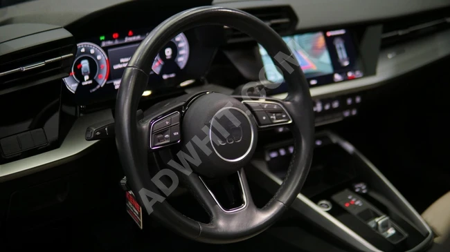 2022 AUDİ A3 SPORTBACK 35TFSI S-LİNE CAM TAVANLI SERVİS BAKIMLI