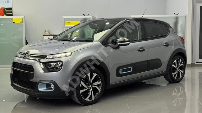 %1,89 KREDİ /12 AY KREDİ KARTI-2023 CITROEN C3/ÇİFT RENK