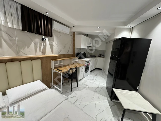 LEVENT METROYA 5 DAKİKA FULL EŞYALI 1+0 KİRALIK RESİDANCE
