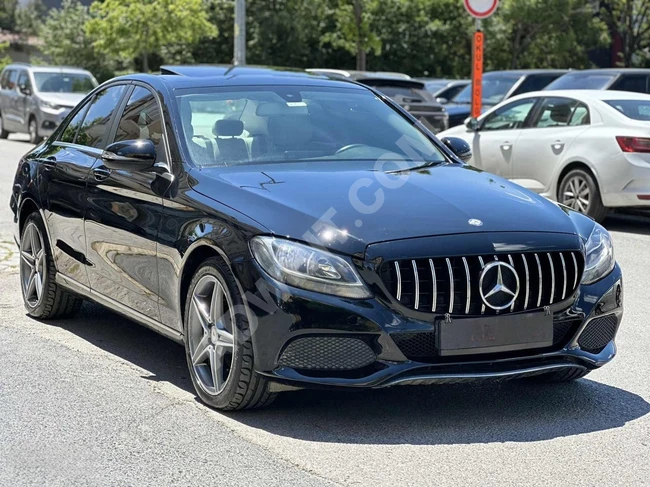 2015 MERCEDES BENZ C 200 D COMFORT SANRUF DERİ KOLTUK İMZALI SER
