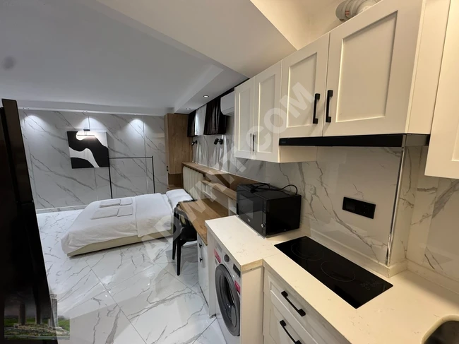 LEVENT METROYA 5 DAKİKA FULL EŞYALI 1+0 KİRALIK RESİDANCE