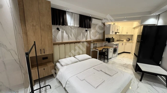 LEVENT METROYA 5 DAKİKA FULL EŞYALI 1+0 KİRALIK RESİDANCE