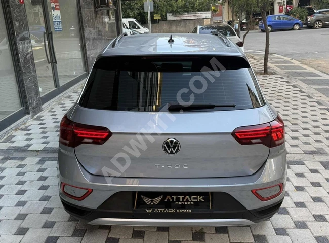 ATTACK MOTORS'DAN 2023 T-ROC 1.5 TSI 150 HP LİFE SERVİS BAKIMLI