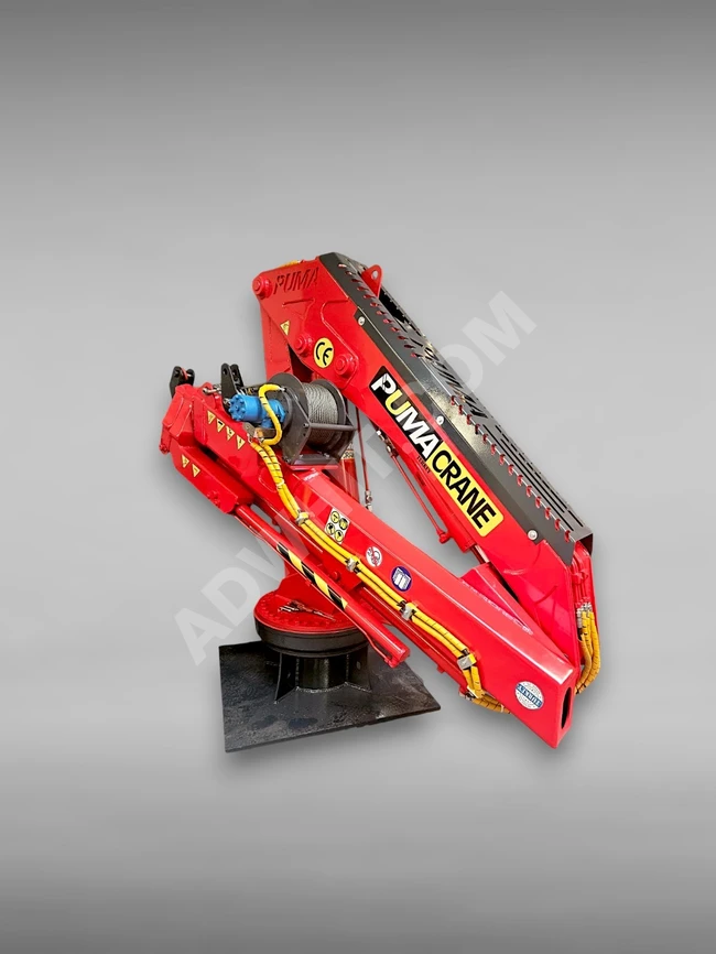 PUMA 3T KNUCKLE BOOM MARINE CRANE FOR FISH FARMS TURKEY