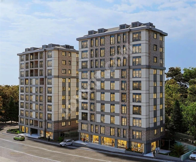 2+1 apartment for sale by owner, middle floor, front facade.