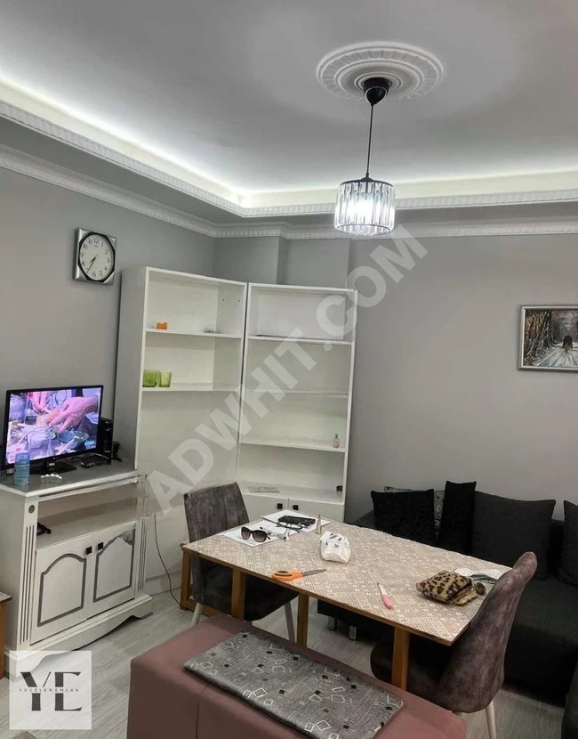 YENİ BİNADA 1+1 BAHÇE KATI KULLANIŞLI, EŞYALI DAİRE