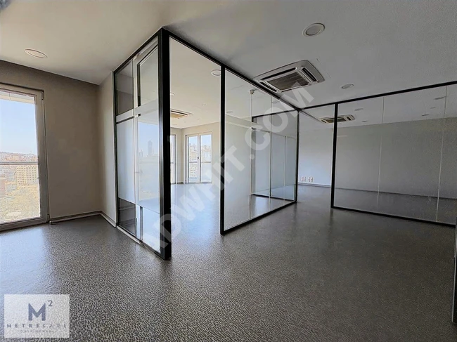 AĞAOĞLU MASLAK 1453 3 BÖLMELİ KİRALIK OFİS DEPOLU BOŞ 170 m2