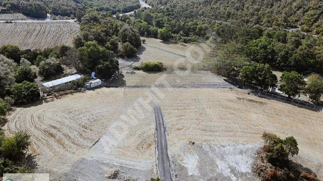 Agricultural land plots for sale with areas of 600-800-1200 square meters in Istanbul Catalca Celepköy.