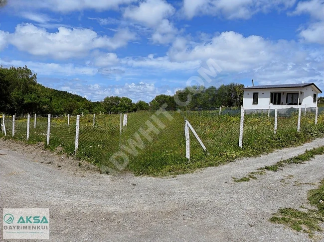 Agricultural land plots for sale with areas of 600-800-1200 square meters in Istanbul Catalca Celepköy.