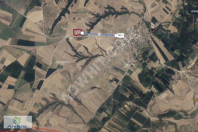 An independent land with an area of 13,200 square meters on the road frontage, 9 km from the center of KIRKLARELİ.