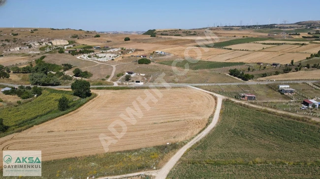 Agricultural land for sale with an area of 335 square meters in SİLİVRİ KADIKÖY