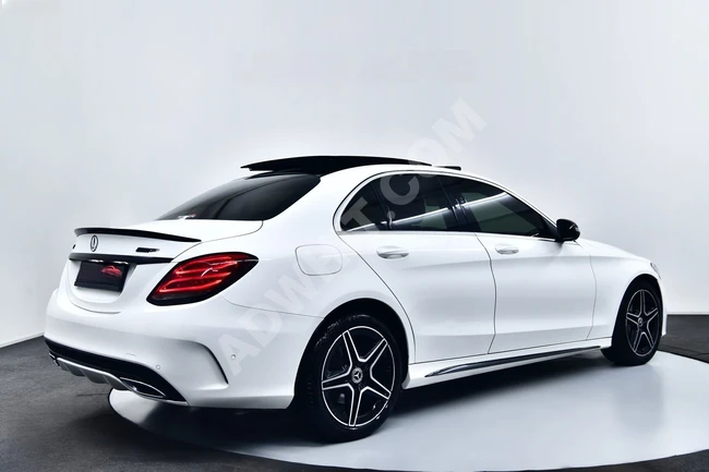 ULAŞ AUTO'DAN 2018 MERCEDES C200D AMG/GERİGRS/ISITMA/HAFIZA/