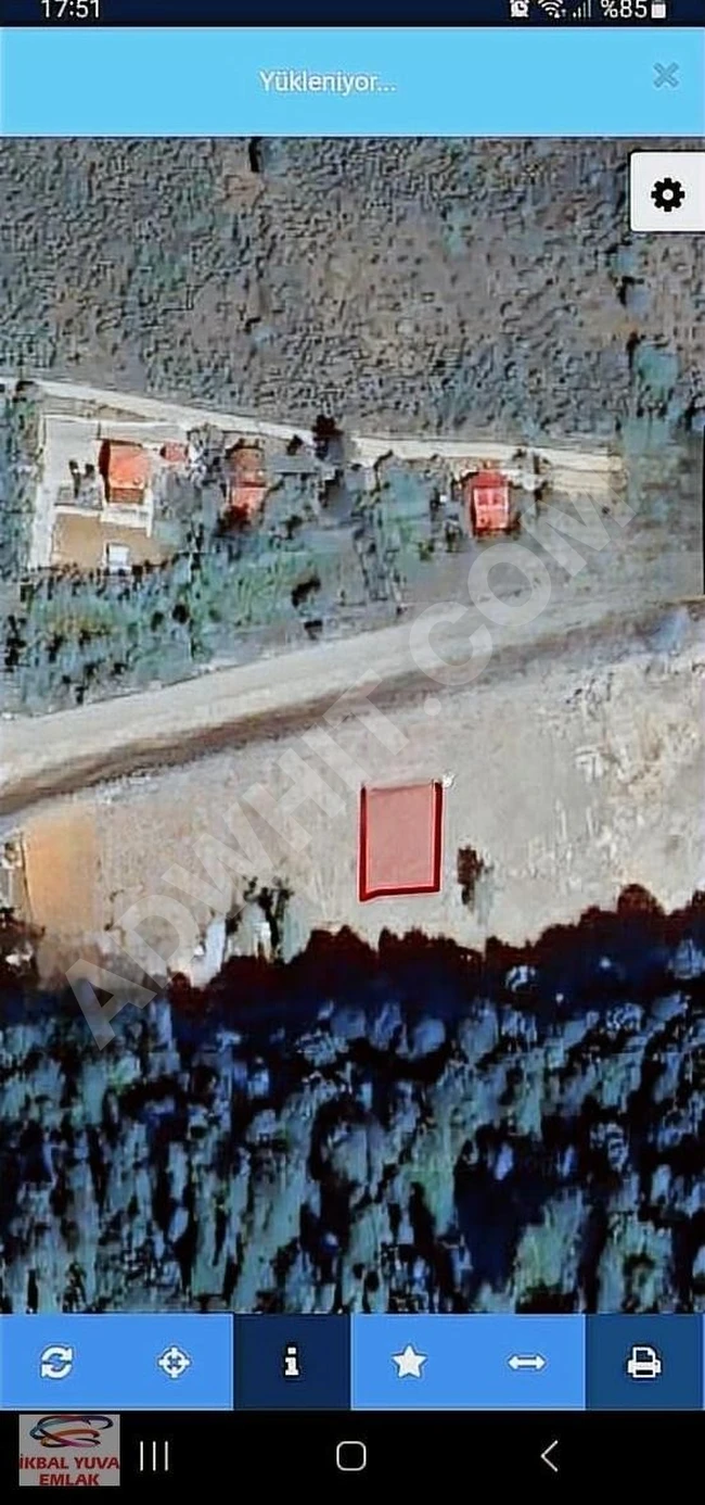 Düzce Fındıklı Aksu Köyünde satılık konut arsası