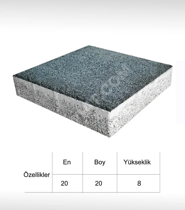 Begonit parke taşı İzmir Seferihisar 