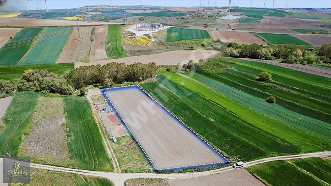 أرض زراعية بطابو منفرد بمساحة 5619 متر مربع في SİLİVRİ BÜYÜKKILIÇLI