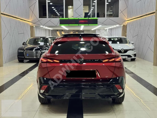 Car without paint, no replacement, with panoramic glass roof